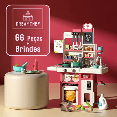 Cozinha de Brinquedo Realista + Avental (BRINDE) - DreamChef