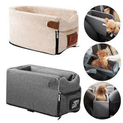 Assento de Segurança para Cães e Gatos Portátil - Safe&Soft - Cinza, Bege, Rosa, Floresta - Tudo Shop